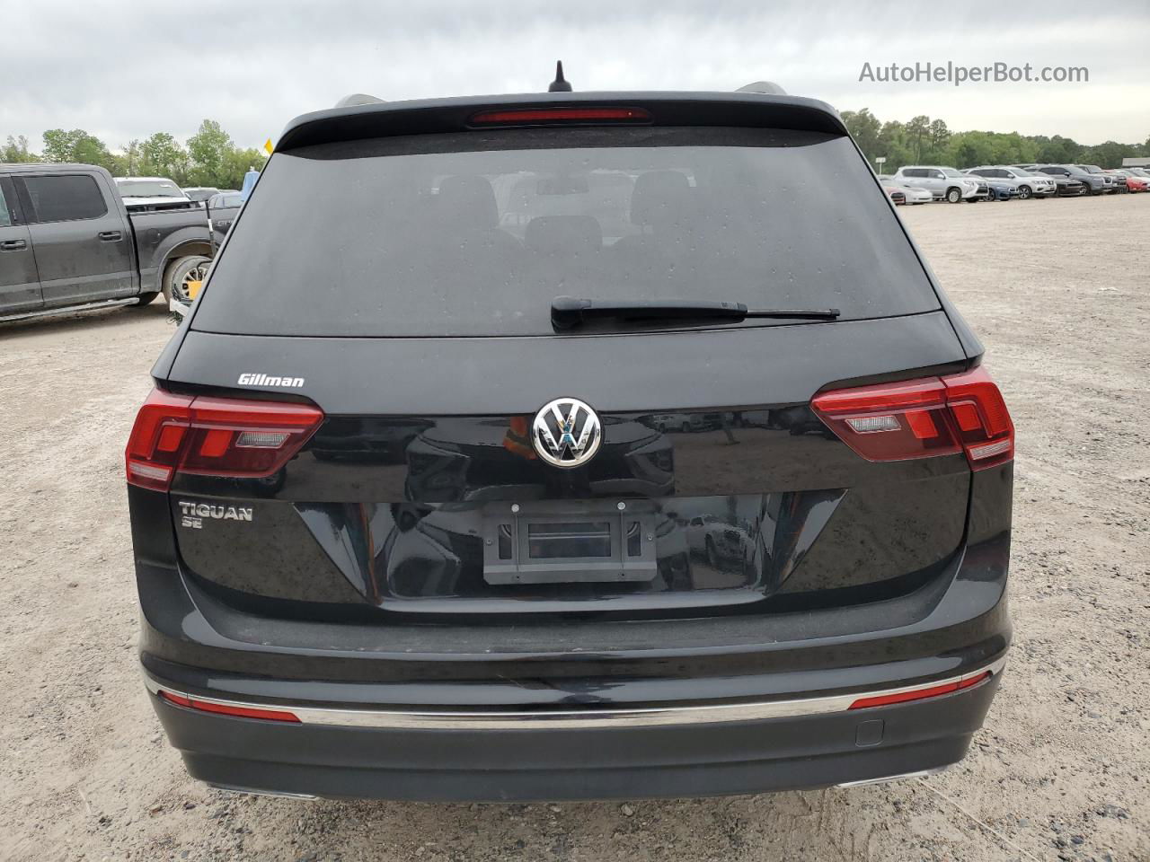 2021 Volkswagen Tiguan Se Black vin: 3VV3B7AX6MM099813