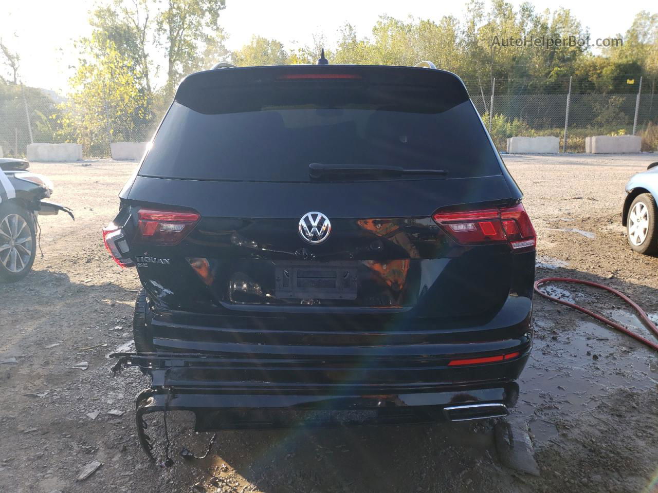 2021 Volkswagen Tiguan Se Black vin: 3VV3B7AX6MM108221