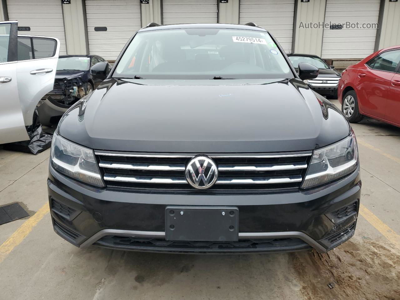 2021 Volkswagen Tiguan Se Черный vin: 3VV3B7AX6MM113158