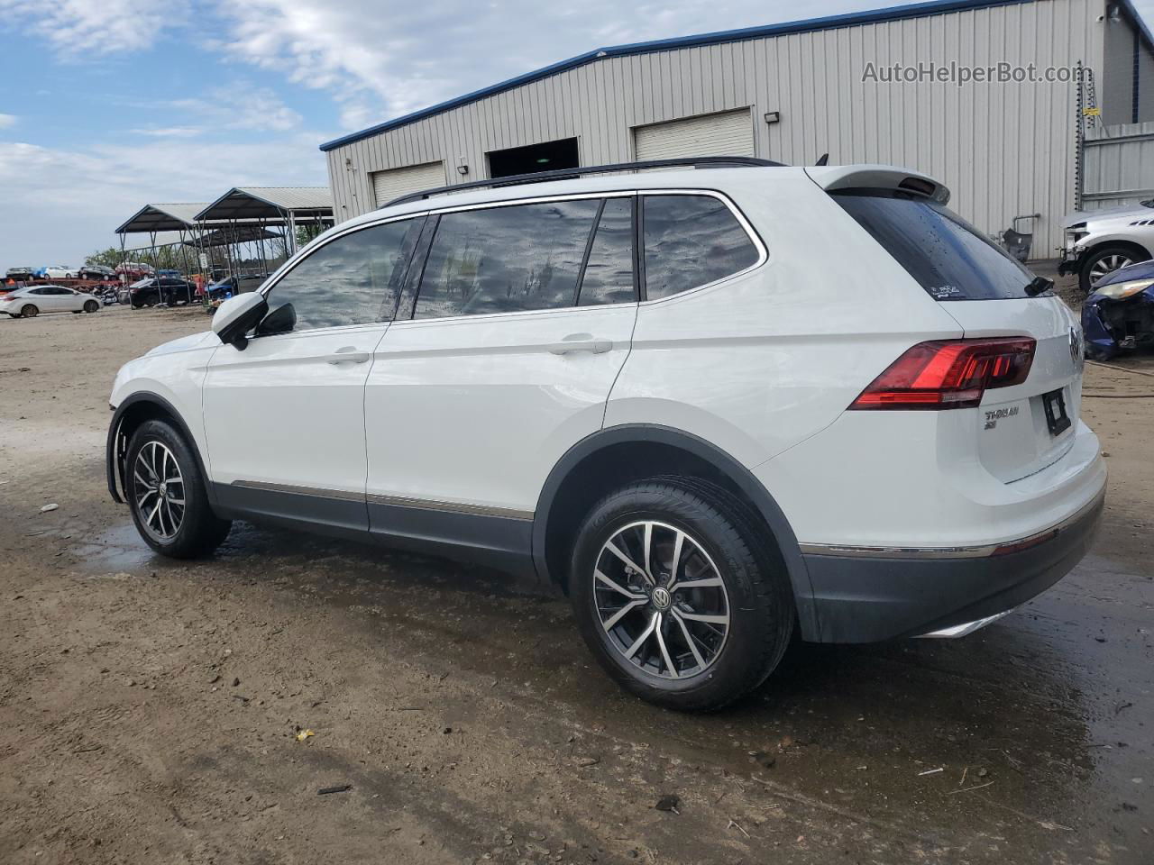 2021 Volkswagen Tiguan Se White vin: 3VV3B7AX6MM123978