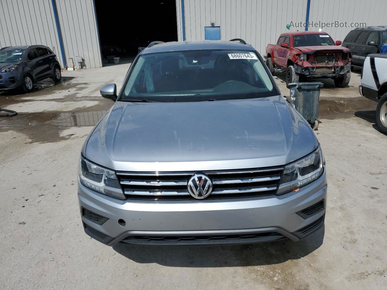 2021 Volkswagen Tiguan Se Серебряный vin: 3VV3B7AX6MM125925