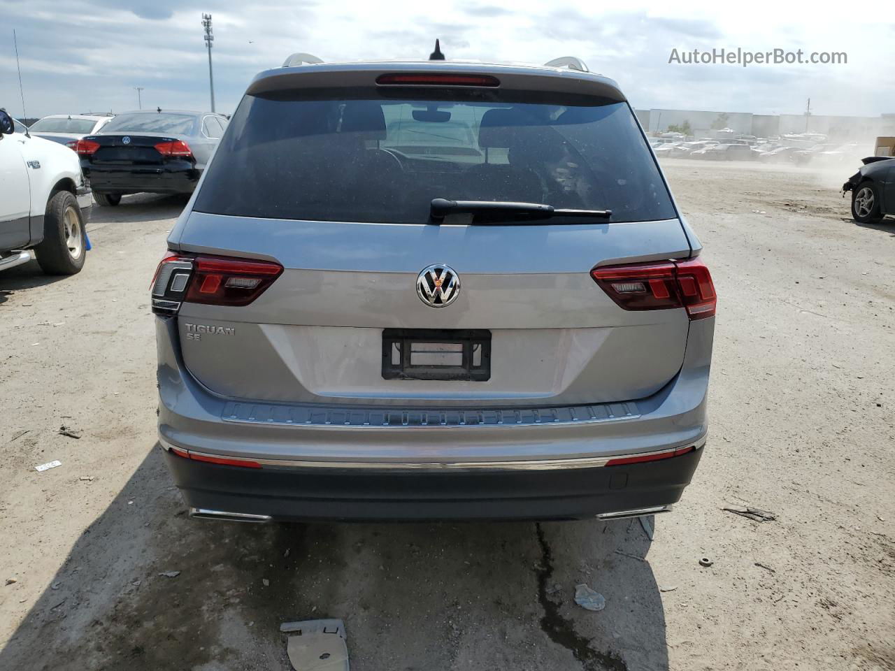 2021 Volkswagen Tiguan Se Серебряный vin: 3VV3B7AX6MM125925