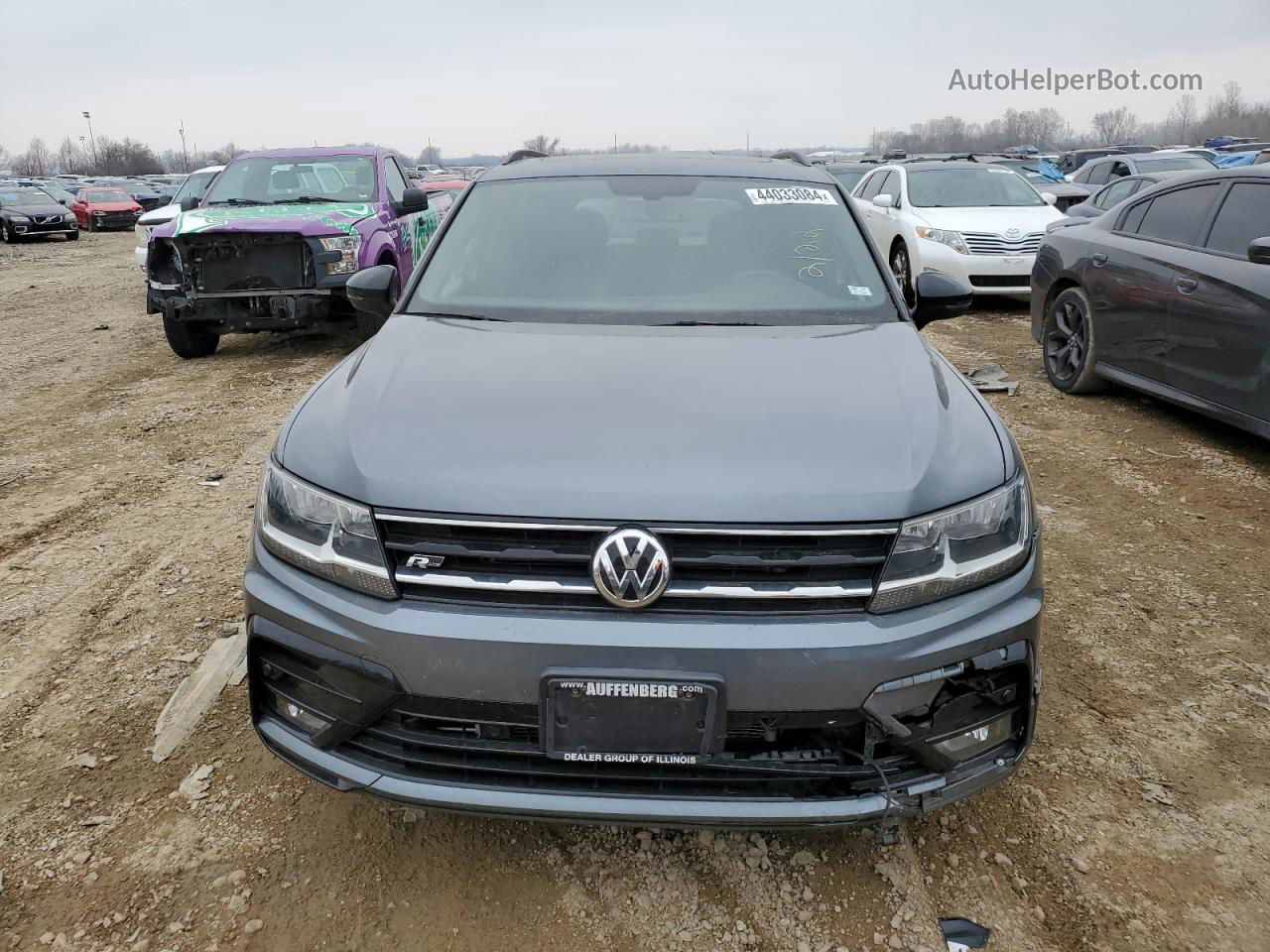 2021 Volkswagen Tiguan Se Gray vin: 3VV3B7AX6MM138657