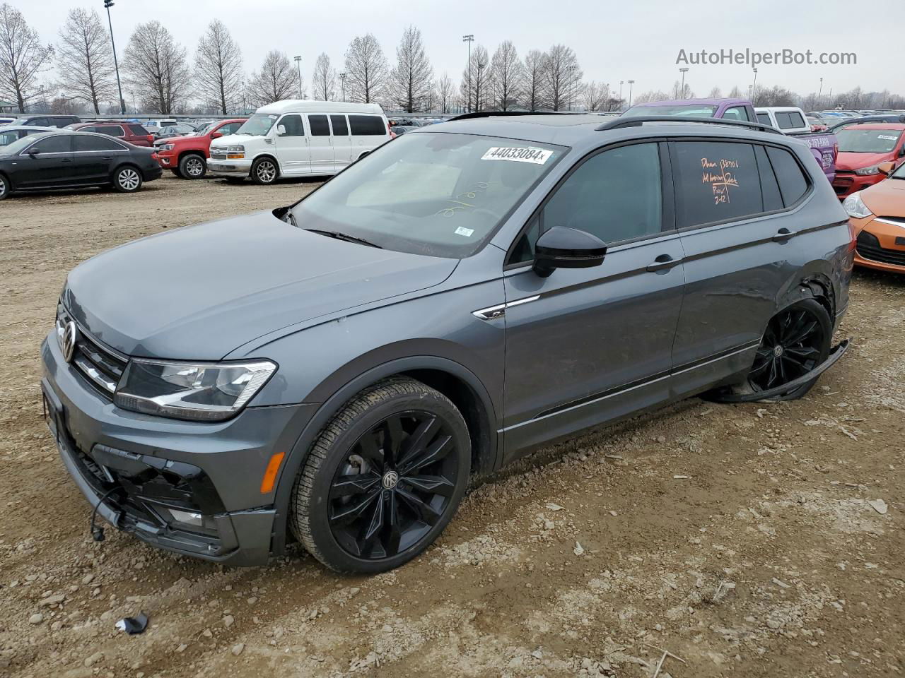 2021 Volkswagen Tiguan Se Gray vin: 3VV3B7AX6MM138657