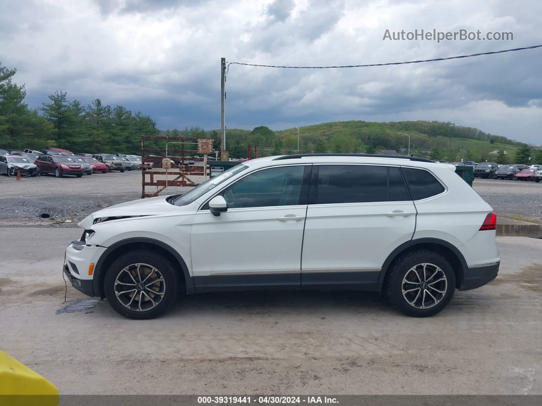 2018 Volkswagen Tiguan 2.0t Se/2.0t Sel White vin: 3VV3B7AX7JM013078