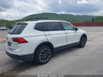 2018 Volkswagen Tiguan 2.0t Se/2.0t Sel White vin: 3VV3B7AX7JM013078