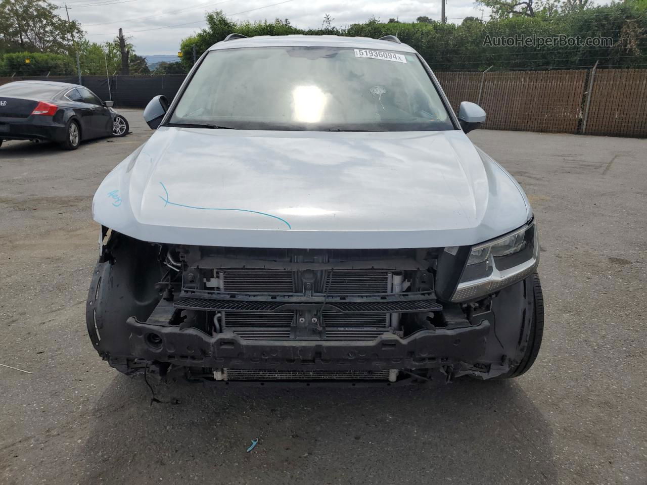 2018 Volkswagen Tiguan Se Silver vin: 3VV3B7AX7JM082076