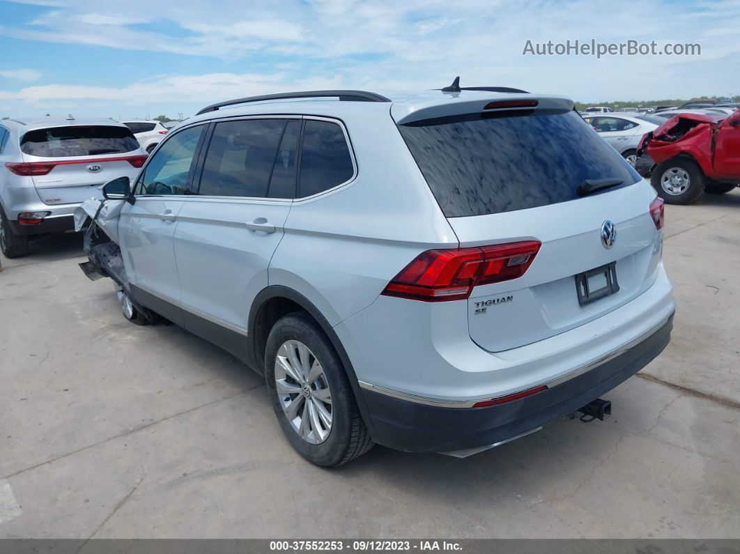 2018 Volkswagen Tiguan 2.0t Se/2.0t Sel White vin: 3VV3B7AX7JM147282