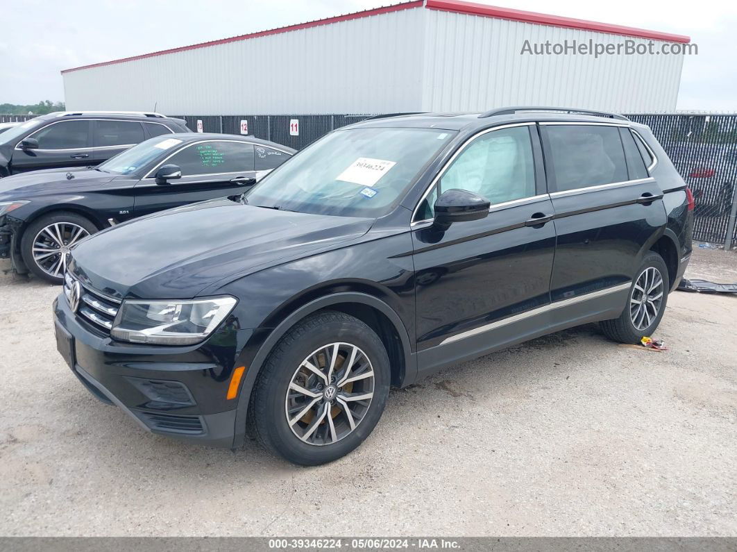 2018 Volkswagen Tiguan 2.0t Se/2.0t Sel Черный vin: 3VV3B7AX7JM194022