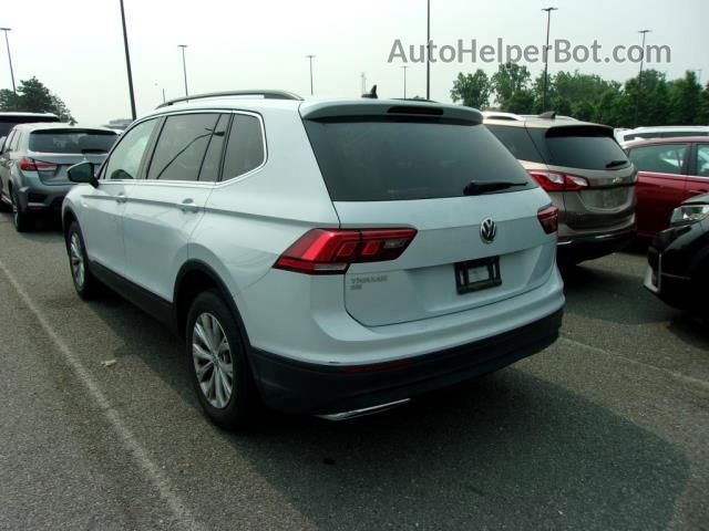 2019 Volkswagen Tiguan Se/sel/sel R-line White vin: 3VV3B7AX7KM047801