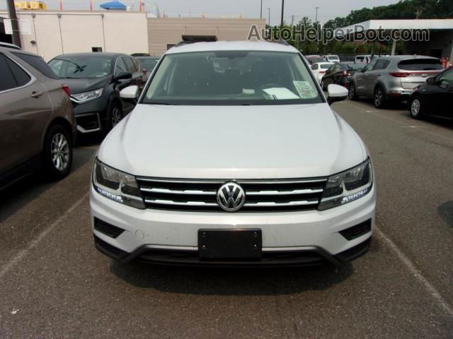 2019 Volkswagen Tiguan Se/sel/sel R-line White vin: 3VV3B7AX7KM047801