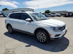 2019 Volkswagen Tiguan Se White vin: 3VV3B7AX7KM087179