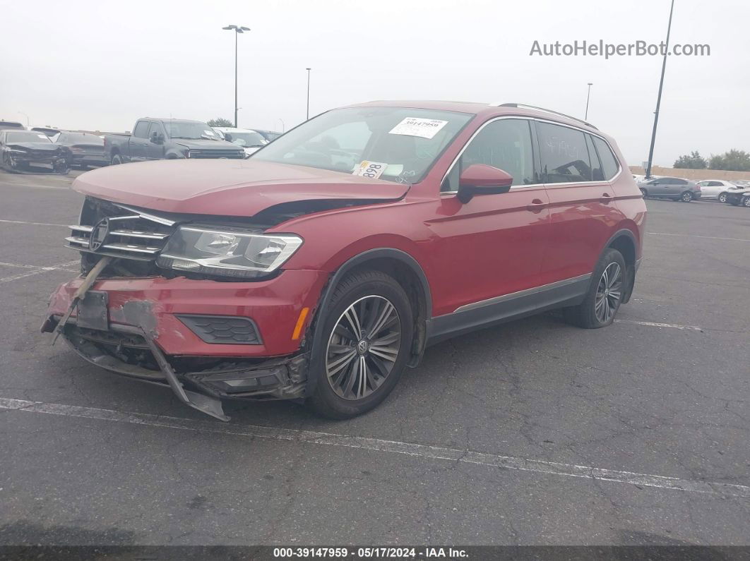 2019 Volkswagen Tiguan 2.0t Se/2.0t Sel/2.0t Sel R-line/2.0t Sel R-line Black Бордовый vin: 3VV3B7AX7KM099834