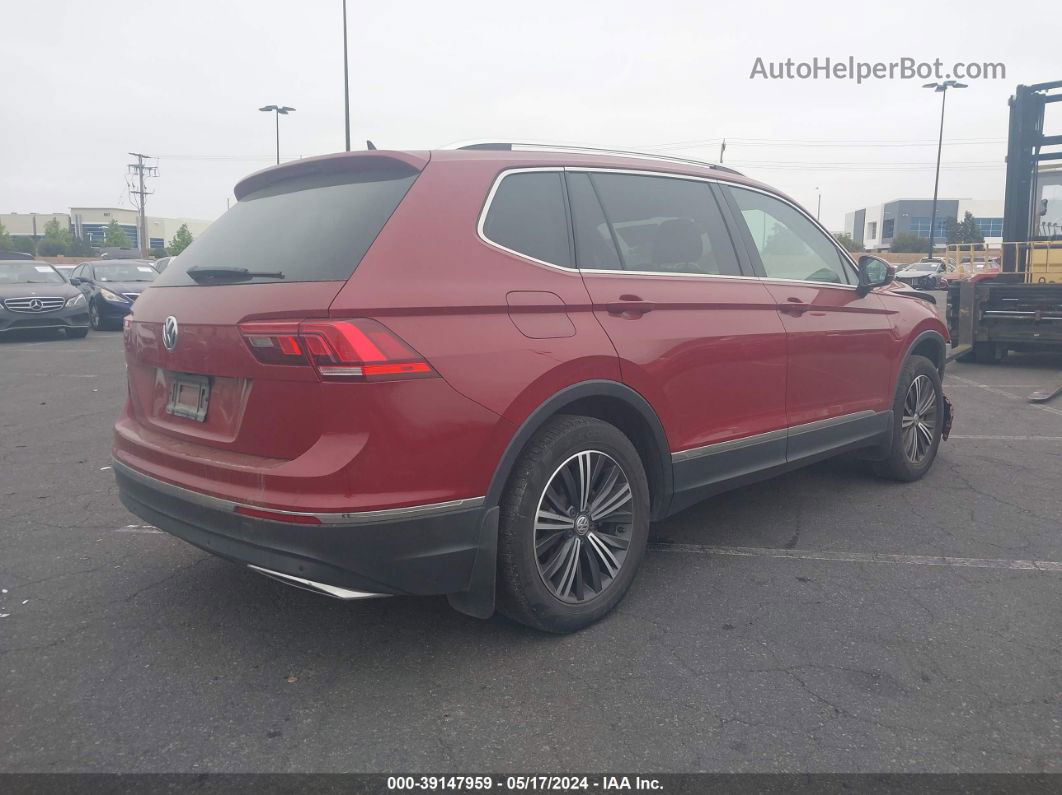 2019 Volkswagen Tiguan 2.0t Se/2.0t Sel/2.0t Sel R-line/2.0t Sel R-line Black Бордовый vin: 3VV3B7AX7KM099834