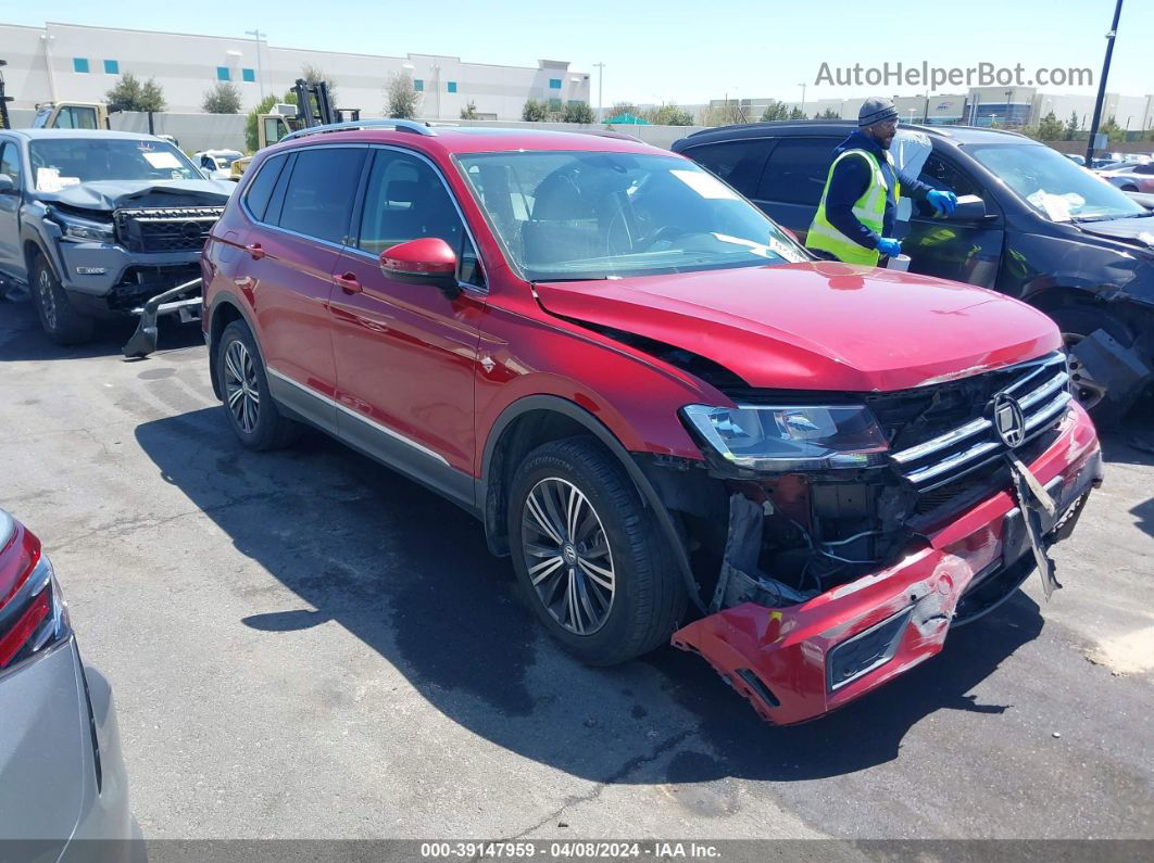 2019 Volkswagen Tiguan 2.0t Se/2.0t Sel/2.0t Sel R-line/2.0t Sel R-line Black Бордовый vin: 3VV3B7AX7KM099834