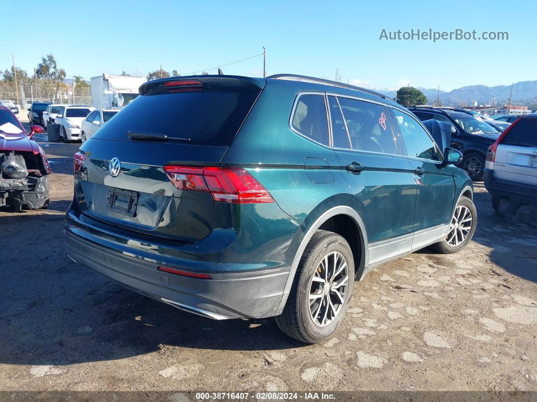 2019 Volkswagen Tiguan 2.0t Se/2.0t Sel/2.0t Sel R-line/2.0t Sel R-line Black Зеленый vin: 3VV3B7AX7KM101825