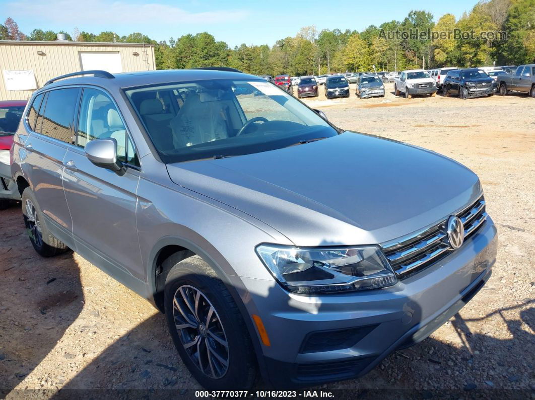 2019 Volkswagen Tiguan Se/sel/sel R-line Silver vin: 3VV3B7AX7KM197729