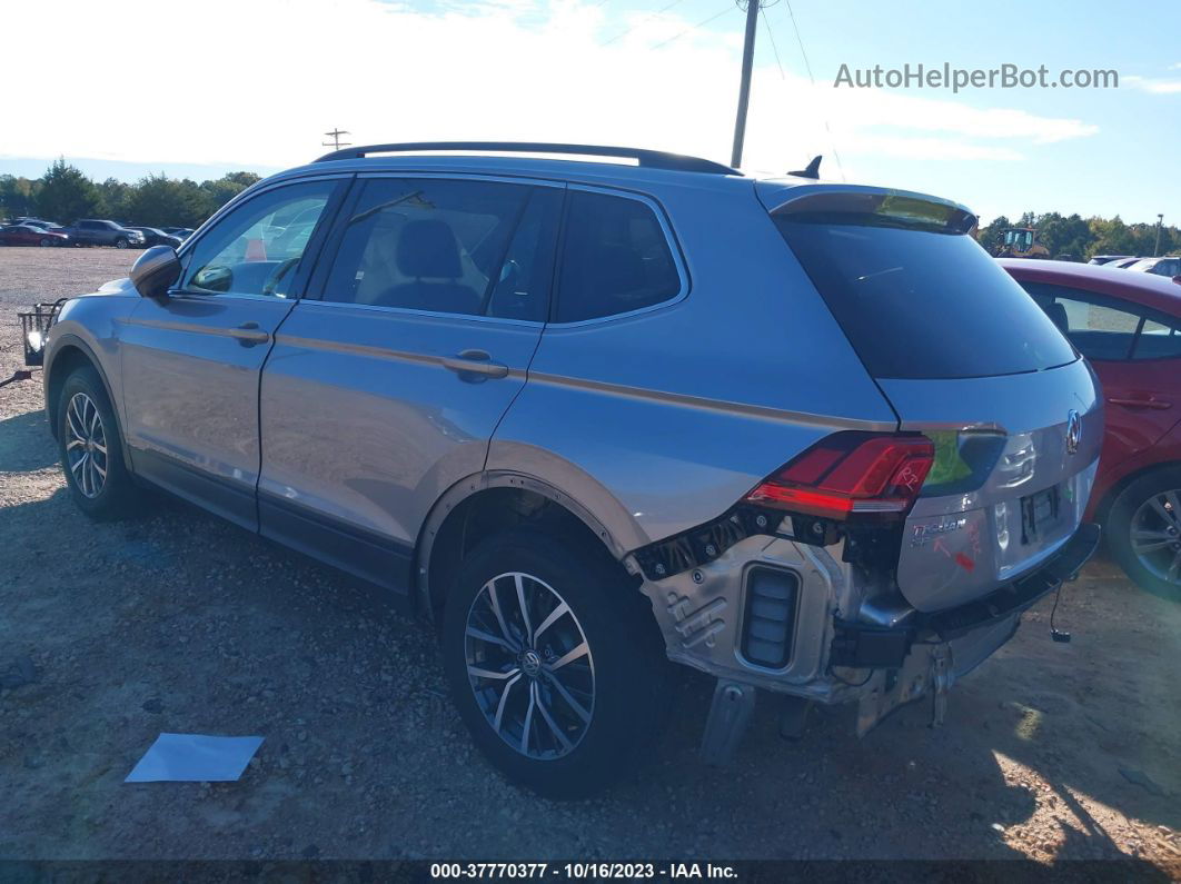 2019 Volkswagen Tiguan Se/sel/sel R-line Silver vin: 3VV3B7AX7KM197729