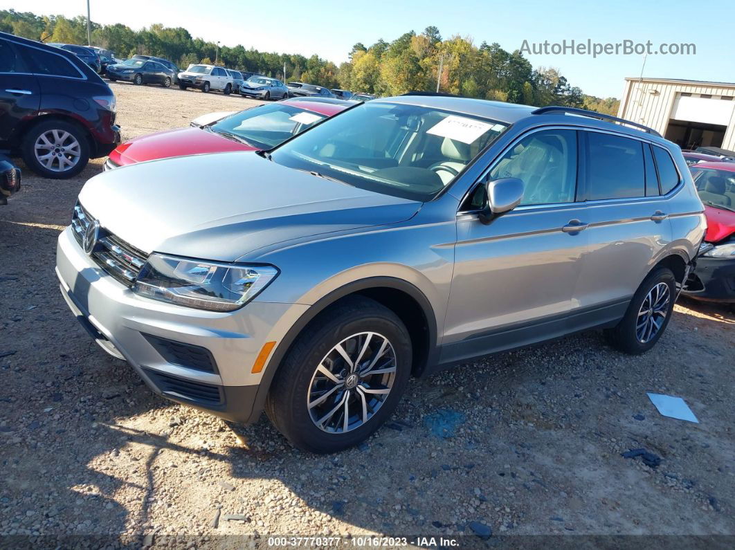 2019 Volkswagen Tiguan Se/sel/sel R-line Silver vin: 3VV3B7AX7KM197729