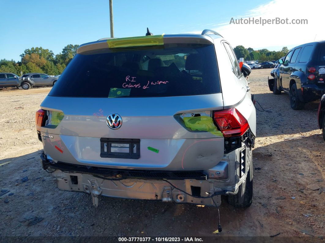 2019 Volkswagen Tiguan Se/sel/sel R-line Silver vin: 3VV3B7AX7KM197729