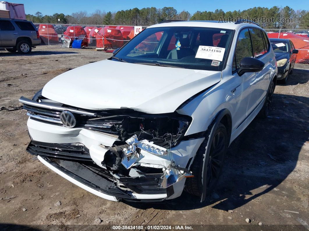 2021 Volkswagen Tiguan 2.0t Se/2.0t Se R-line Black/2.0t Sel White vin: 3VV3B7AX7MM048675