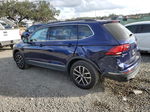 2021 Volkswagen Tiguan Se Синий vin: 3VV3B7AX7MM082566