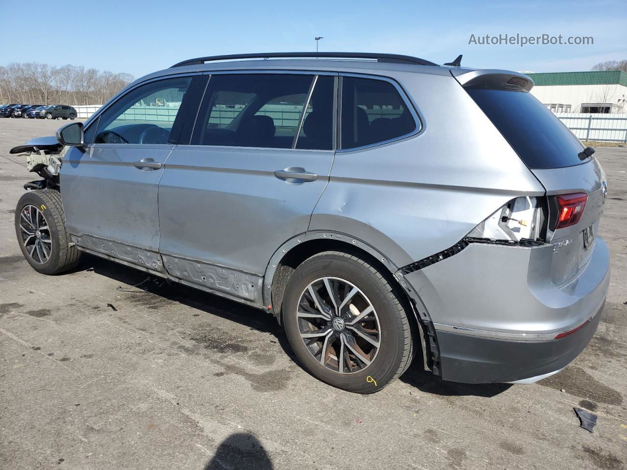 2021 Volkswagen Tiguan Se Silver vin: 3VV3B7AX7MM100290