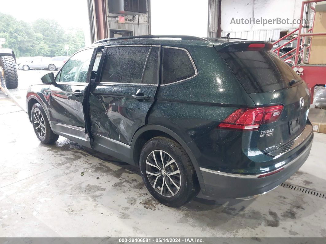 2018 Volkswagen Tiguan 2.0t Se/2.0t Sel Green vin: 3VV3B7AX8JM008410