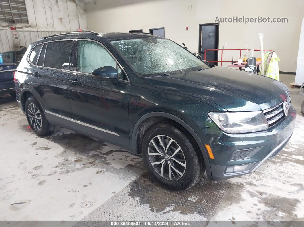 2018 Volkswagen Tiguan 2.0t Se/2.0t Sel Green vin: 3VV3B7AX8JM008410