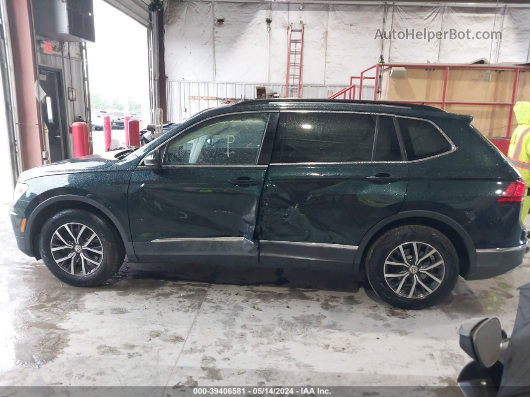 2018 Volkswagen Tiguan 2.0t Se/2.0t Sel Green vin: 3VV3B7AX8JM008410