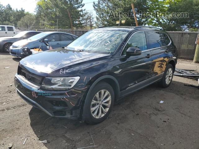 2018 Volkswagen Tiguan Se Black vin: 3VV3B7AX8JM055176