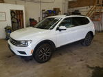 2018 Volkswagen Tiguan Se White vin: 3VV3B7AX8JM090915