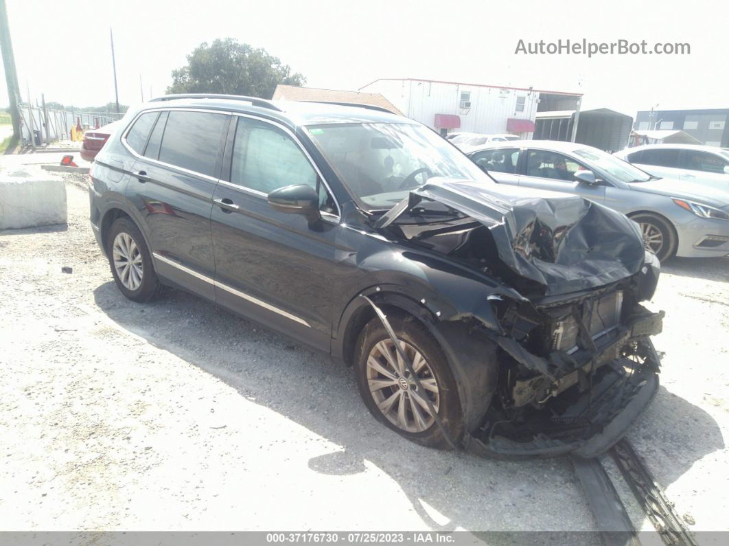 2018 Volkswagen Tiguan Sel/se Зеленый vin: 3VV3B7AX8JM149994