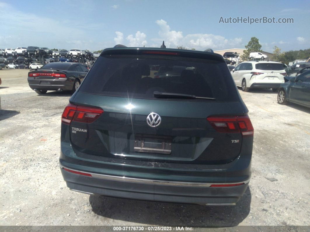 2018 Volkswagen Tiguan Sel/se Green vin: 3VV3B7AX8JM149994