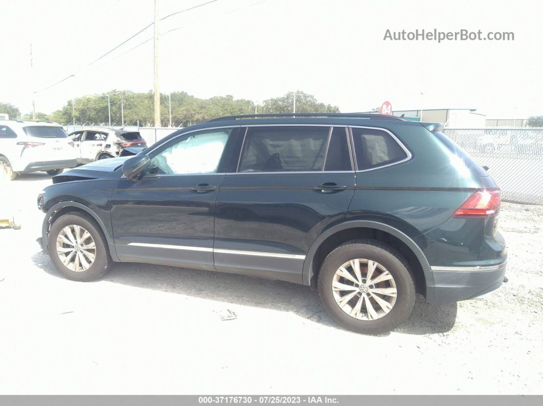 2018 Volkswagen Tiguan Sel/se Зеленый vin: 3VV3B7AX8JM149994