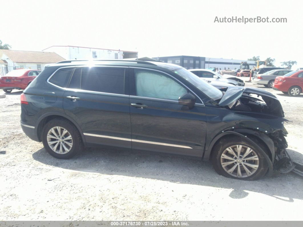 2018 Volkswagen Tiguan Sel/se Зеленый vin: 3VV3B7AX8JM149994