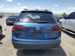 2019 Volkswagen Tiguan Se Синий vin: 3VV3B7AX8KM192619