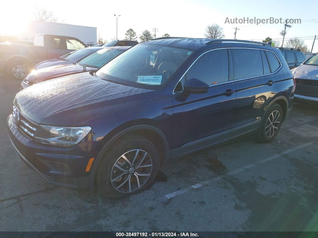 2021 Volkswagen Tiguan 2.0t Se/2.0t Se R-line Black/2.0t Sel Blue vin: 3VV3B7AX8MM023591