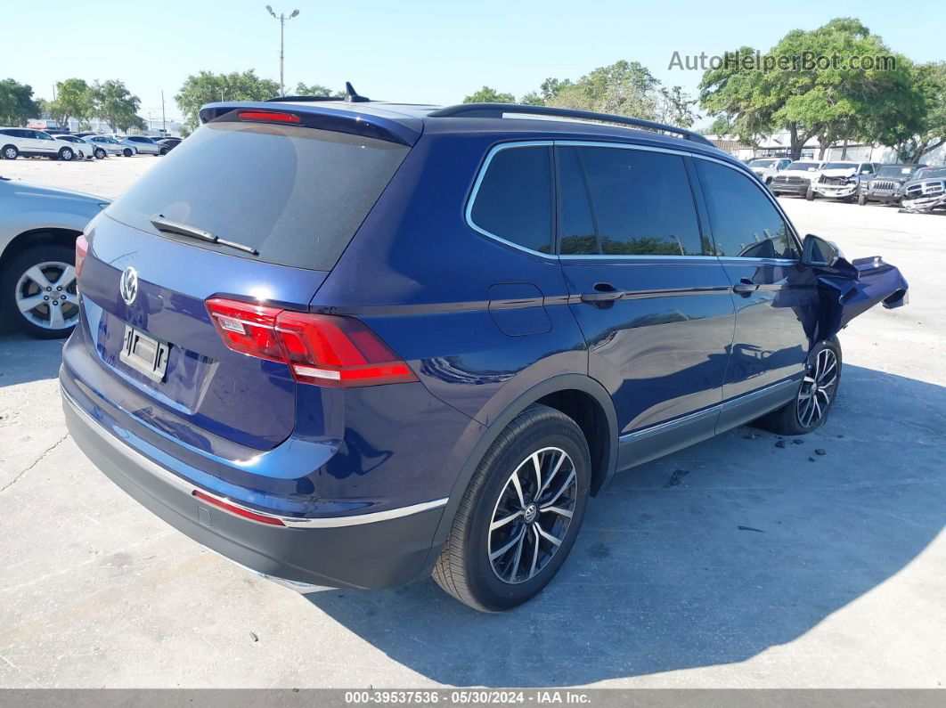 2021 Volkswagen Tiguan 2.0t Se/2.0t Se R-line Black/2.0t Sel Blue vin: 3VV3B7AX8MM027351