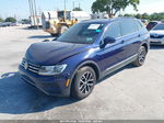 2021 Volkswagen Tiguan 2.0t Se/2.0t Se R-line Black/2.0t Sel Blue vin: 3VV3B7AX8MM027351