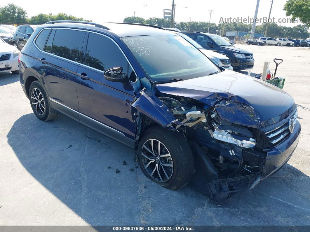 2021 Volkswagen Tiguan 2.0t Se/2.0t Se R-line Black/2.0t Sel Blue vin: 3VV3B7AX8MM027351