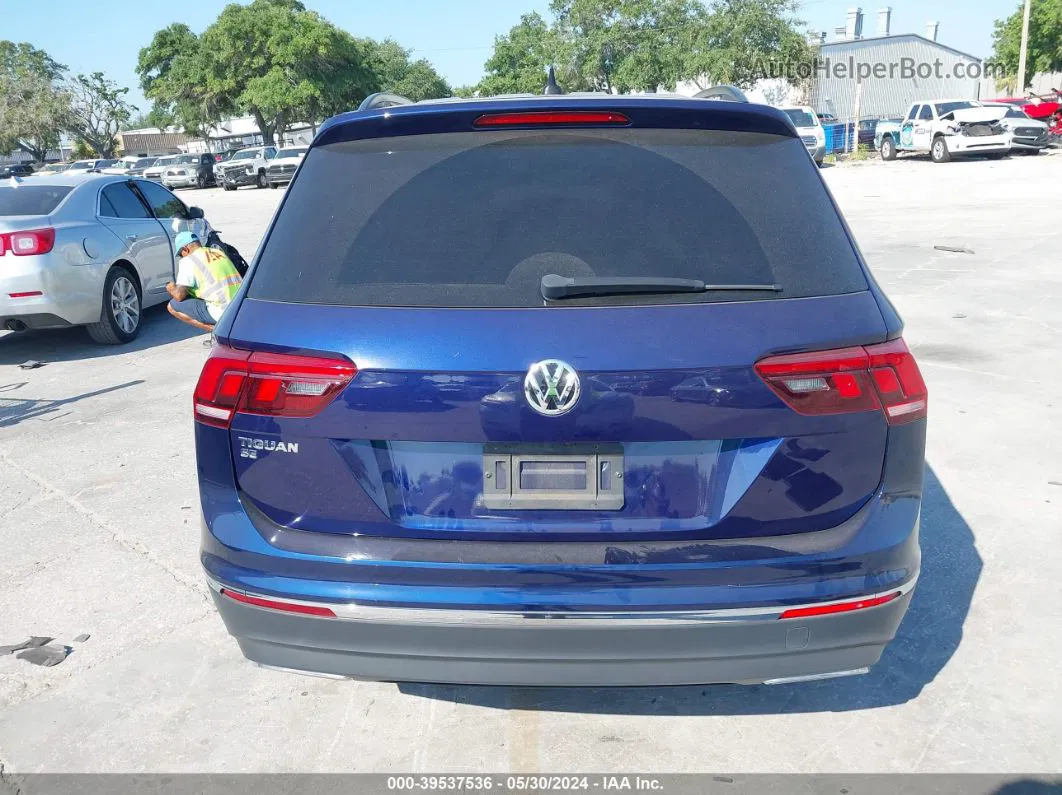 2021 Volkswagen Tiguan 2.0t Se/2.0t Se R-line Black/2.0t Sel Blue vin: 3VV3B7AX8MM027351