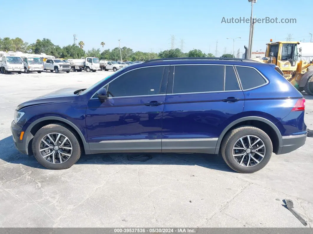 2021 Volkswagen Tiguan 2.0t Se/2.0t Se R-line Black/2.0t Sel Blue vin: 3VV3B7AX8MM027351