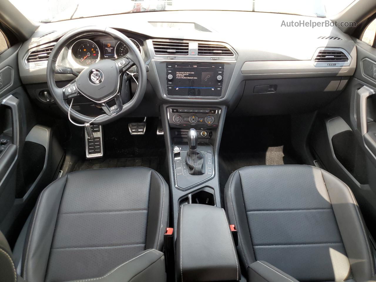 2021 Volkswagen Tiguan Se Черный vin: 3VV3B7AX8MM144959