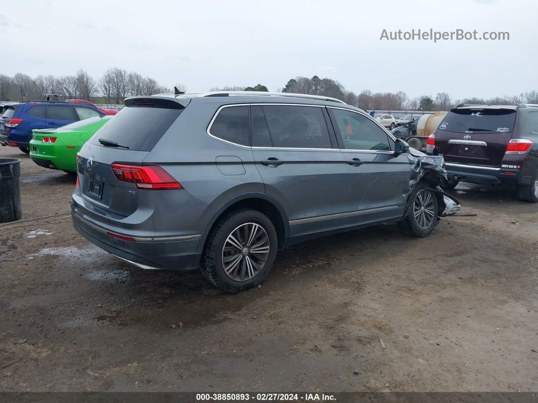 2018 Volkswagen Tiguan 2.0t Se/2.0t Sel Gray vin: 3VV3B7AX9JM013373