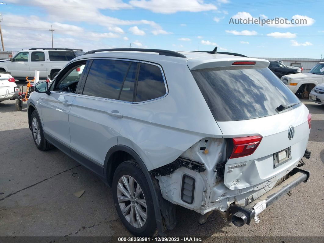 2018 Volkswagen Tiguan 2.0t Se/2.0t Sel White vin: 3VV3B7AX9JM026592