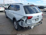 2018 Volkswagen Tiguan 2.0t Se/2.0t Sel White vin: 3VV3B7AX9JM026592