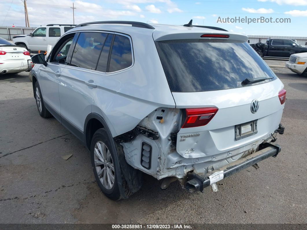 2018 Volkswagen Tiguan 2.0t Se/2.0t Sel White vin: 3VV3B7AX9JM026592