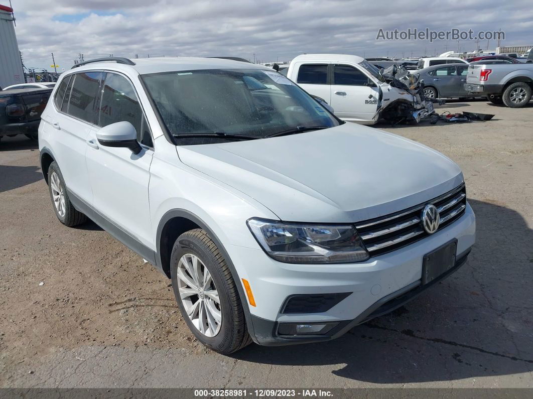 2018 Volkswagen Tiguan 2.0t Se/2.0t Sel White vin: 3VV3B7AX9JM026592