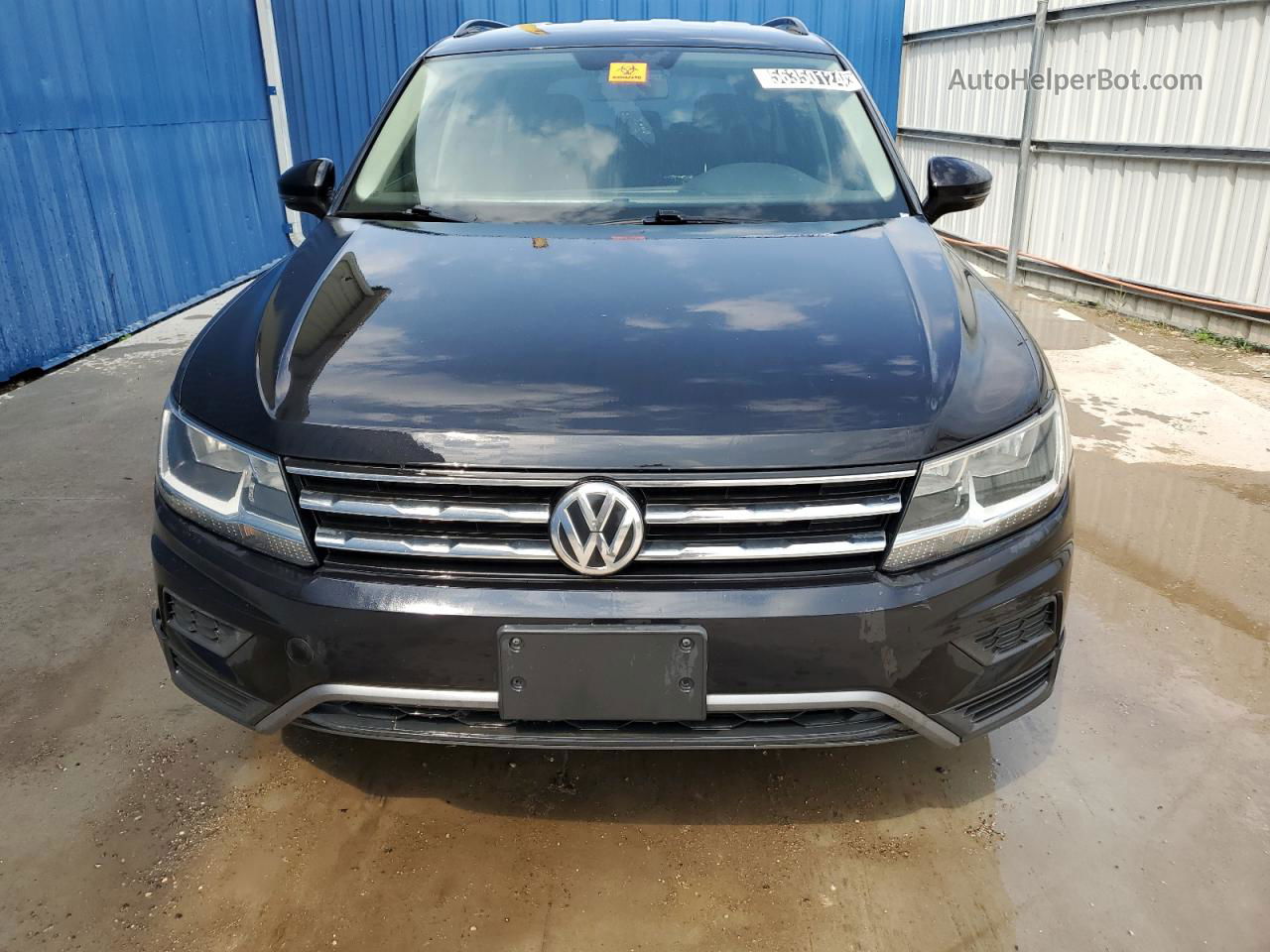 2019 Volkswagen Tiguan Se Black vin: 3VV3B7AX9KM030109